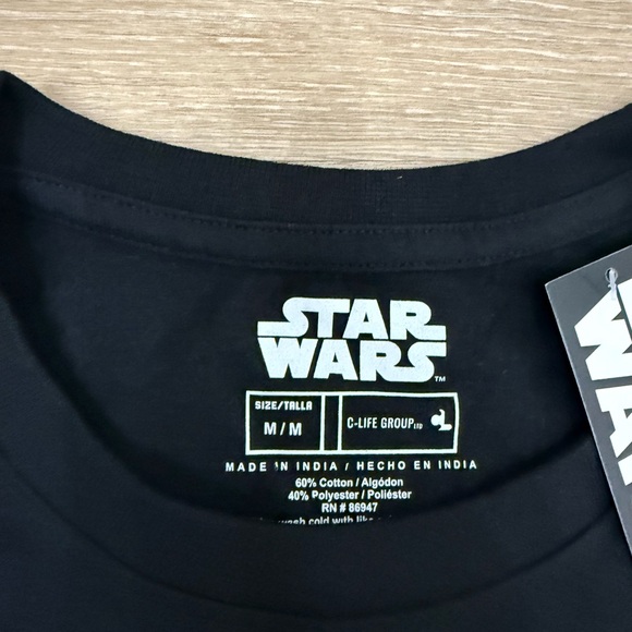 Star Wars Empire Logo Mens T Shirt Black Disney Officially Licensed - Medium - Picture 3 of 4